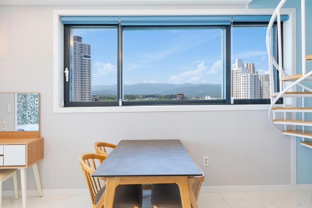 Gangneung Blanc Beach Pension Exterior foto