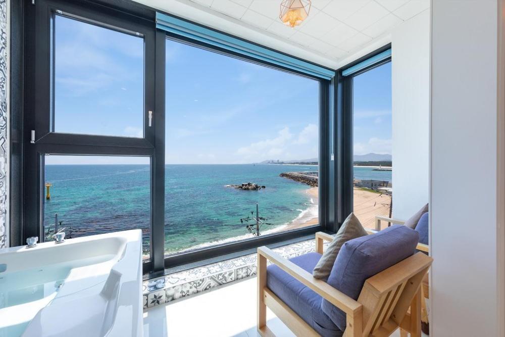 Gangneung Blanc Beach Pension Exterior foto