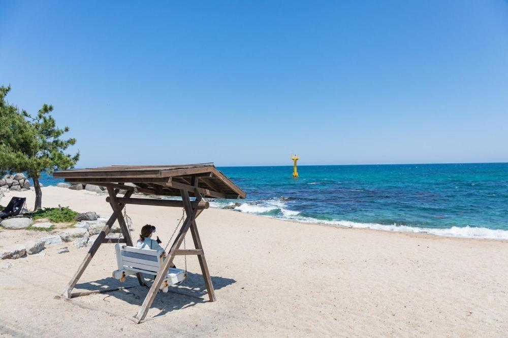 Gangneung Blanc Beach Pension Exterior foto