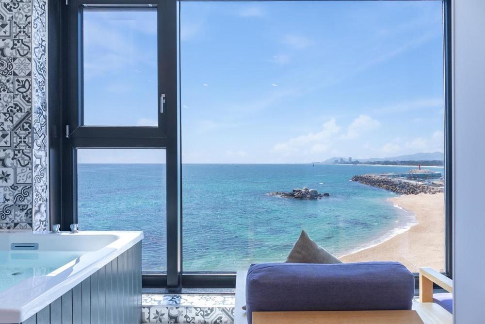 Gangneung Blanc Beach Pension Exterior foto